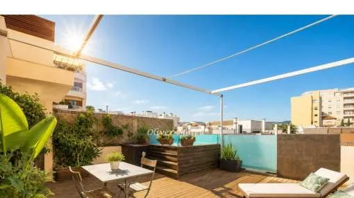 EXCLUSIVO CHALET ADOSADO CON PISCINA EN SON ESPANYOLET