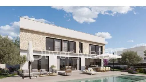 CHALET UNIFAMILIAR CON PISCINA, TERRAZAS Y GARAJE EN SA VINYA DE SON VERI