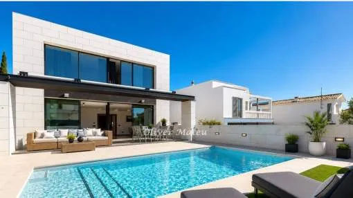 VILLA MODERNA DE LUJO EN URBANIZACIÓN SON PUIG - GOLF DE SON VIDA