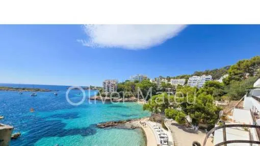 APARTAMENTO CON TERRAZA Y VISTAS FRONTALES AL MAR EN ILLETAS