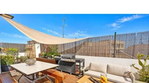 ÁTICO DÚPLEX CON GRAN TERRAZA EN EL CENTRO DE PALMA
