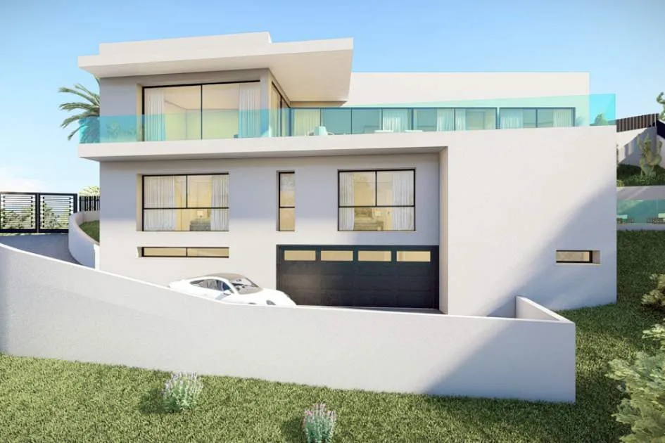 Villa de nueva construcción con vistas al mar en Costa d'en Blanes