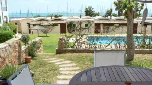 Precioso apartamento con vista al mar al lado de la playa de Sa Rapita