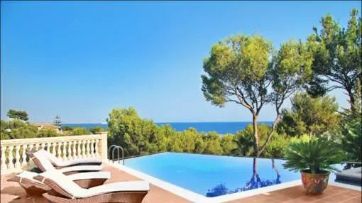 Villa elegante con vistas panorámicas al mar en Costa d´en Blanes