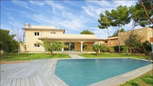 Moderno villa con piscina en Sol de Mallorca