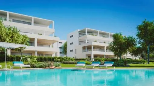 Exclusivo apartamento en un complejo residencial de lujo junto a Port Adriano