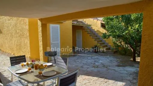 Fantástica villa independiente con licencia de alquiler turístico en venta en Alcudia, Mallorca