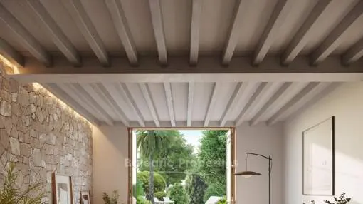 Proyecto de renovación de una casa de lujo en venta en Campanet, Mallorca