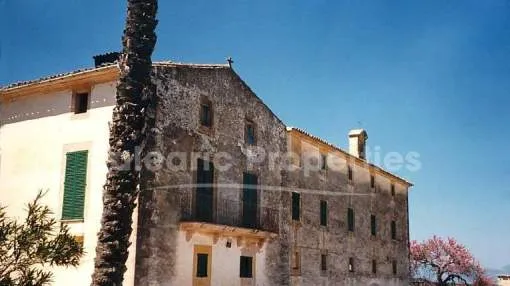 Histórica mansión a la venta de mediados del siglo XIII cerca de Algaida, Mallorca
