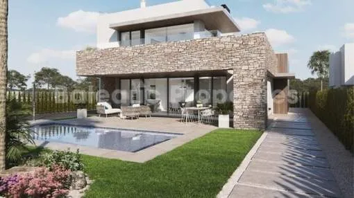 Villas en complejo residencial con piscinas privadas a la venta cerca de Es Trenc, Mallorca