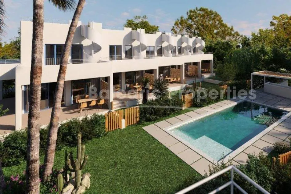 Proyecto de viviendas nuevas en venta cerca de la playa en Puerto Alcudia, Mallorca