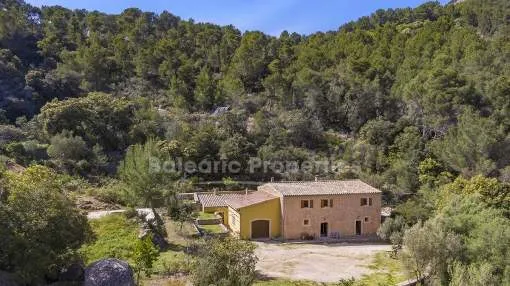 Idílica finca en la ladera, en venta en una zona tranquila de Bunyola, Mallorca