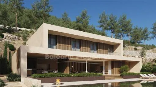 Moderna villa de lujo con piscina climatizada en venta en Son Vida, Mallorca
