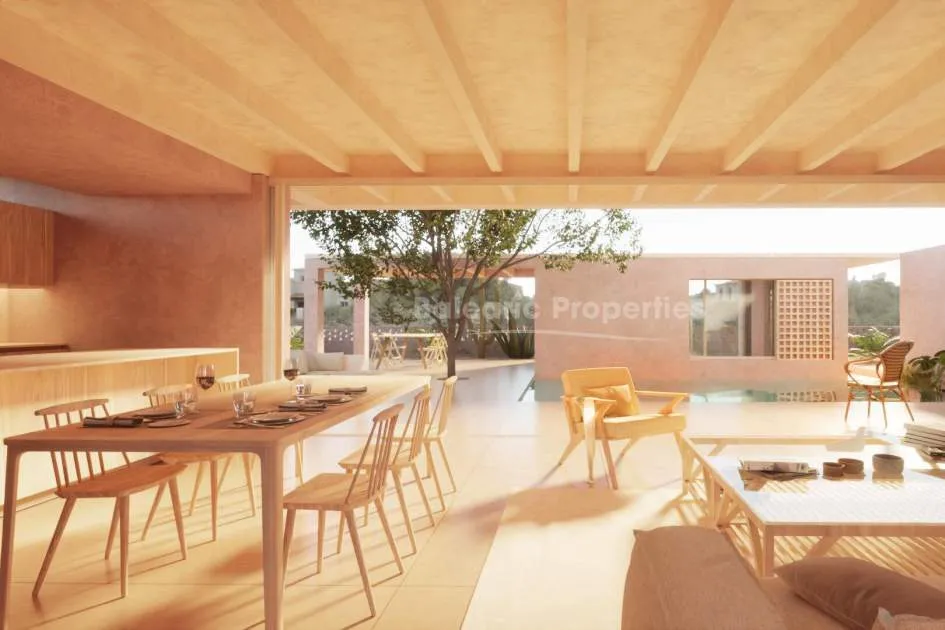 Villa de diseño en venta cerca de la playa de Es Trenc en Sa Rapita, Mallorca