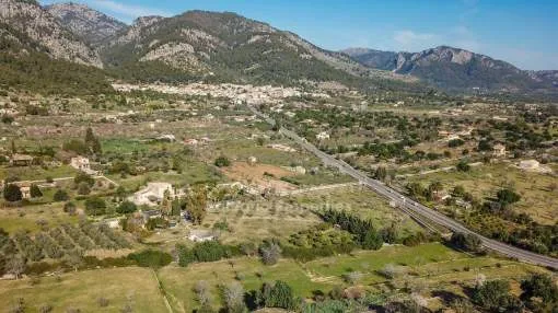 Preciosa parcela en venta con bancales entre Selva y Caimari, Mallorca
