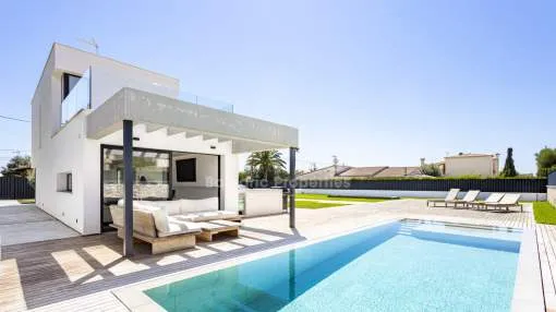 Exquisita Villa moderna en venta en una parcela doble en Palmanyola, Mallorca