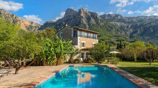 Maravillosa finca reformada en venta en la montaña de Sóller, Mallorca