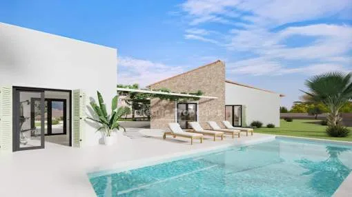 Proyecto de alta calidad en venta en una zona residencial cerca de Portol, Mallorca