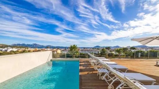 Villa de lujo con vistas fabulosas y a poca distancia del mar en venta en Puerto Pollensa, Mallorca
