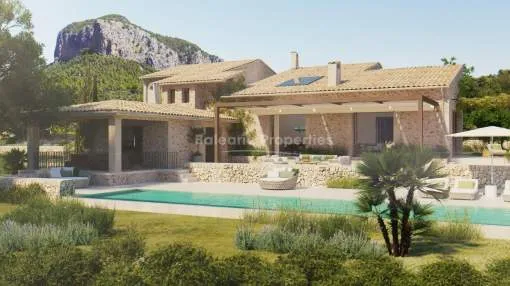 Encantadora villa de campo en venta cerca de Alaró, Mallorca
