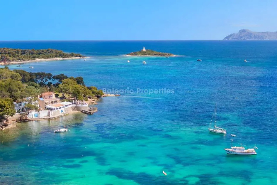 Nueva villa de lujo con vistas al mar en venta en Alcudia, Mallorca