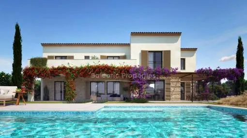 Proyecto: Preciosa casa de campo de nueva construcción en venta cerca de Manacor, Mallorca