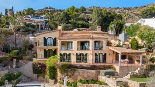 Villa excepcional con vistas impresionantes en venta en Pollensa, Mallorca