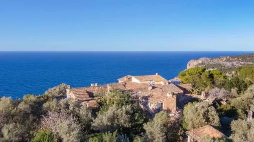 Finca histórica con increíbles vistas al mar en venta en Deià, Mallorca