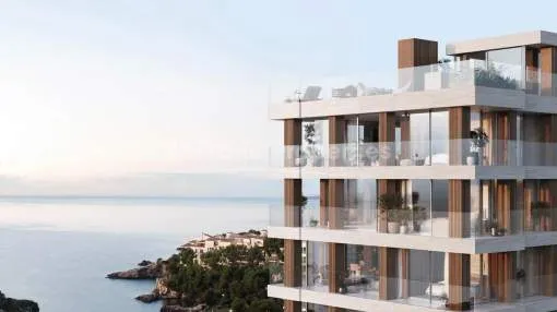 Apartamento de lujo con vistas al mar en venta en Bendinat, Mallorca