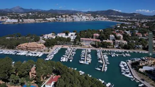 Fantástico solar de inversión en venta junto al puerto deportivo de Santa Ponsa, Mallorca