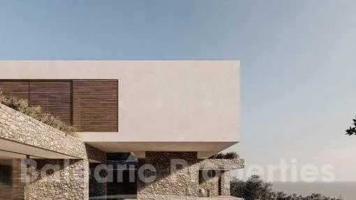 Excelente proyecto de casa de pueblo en venta en Alaró, Mallorca