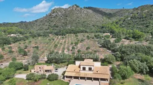 Amplia finca con vistas de gran alcance en venta en Artà, Mallorca