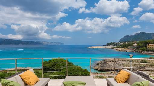 Villa a la venta en primera línea, zona exclusiva del norte de Mallorca Villa a la venta en primera línea, zona exclusiva del norte de Mallorca