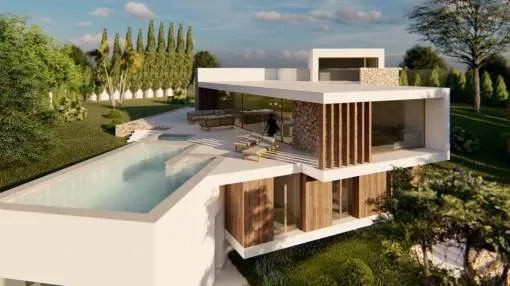 Se vende villa de lujo ultramoderna en Bendinat, Mallorca