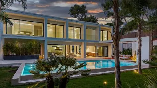 Nueva villa de lujo en venta, cerca de la playa en Bendinat, Mallorca Nueva villa de lujo en venta, cerca de la playa en Bendinat, Mallorca