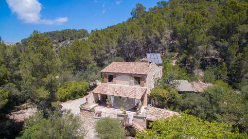 Luminosa finca rústica con privacidad absoluta en s'Arracó en Mallorca Luminosa finca rústica con privacidad absoluta en s'Arracó en Mallorca