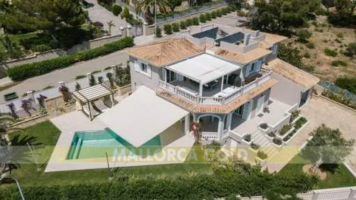 Fantastic South-facing Villa in Santa Ponsa with sea views