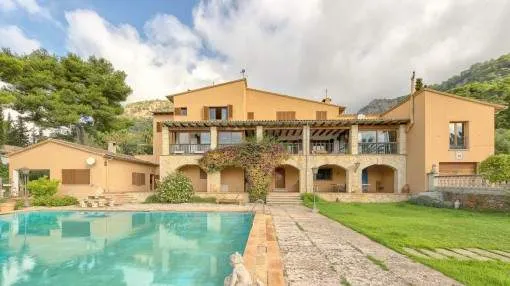 Gran villa con casa de invitados en Valldemossa