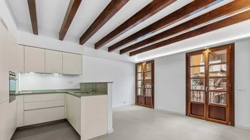 Apartamento de obra nueva en el Casco Antiguo de Palma con solarium y piscina comunitaria