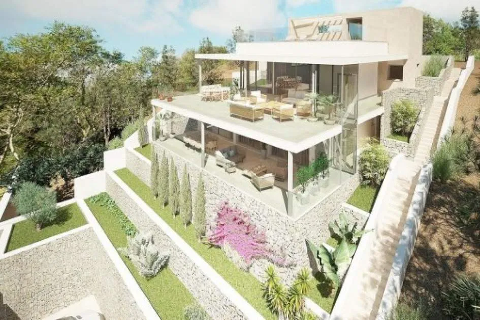 Proyecto de nueva construcción en Canyamel con vistas al mar