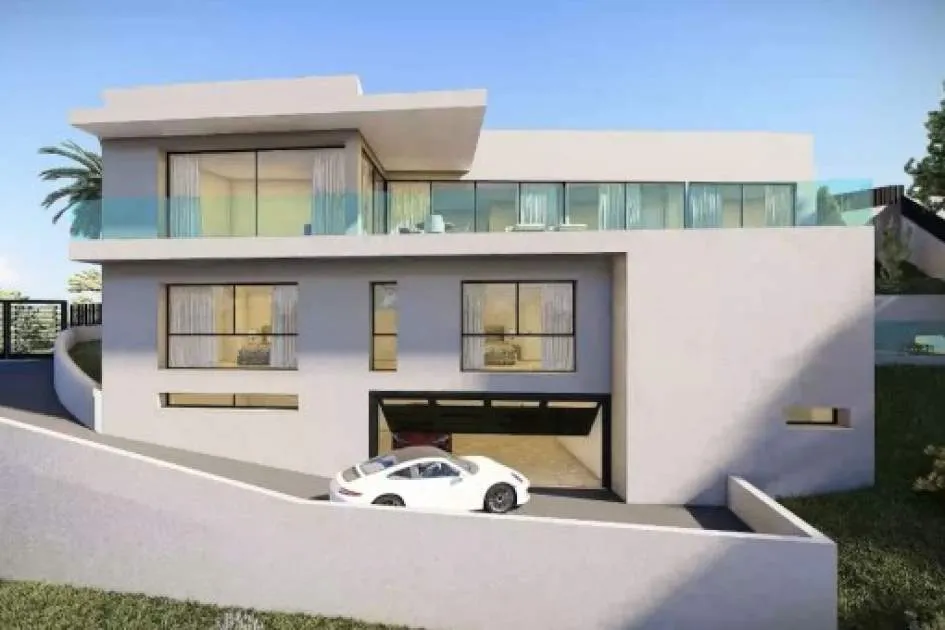 Chalet de nueva construcción con piscina en Costa d'en Blanes