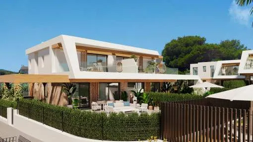 Lujosas casas adosadas de nueva construcción con todas las comodidades en Cala Ratjada