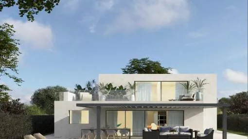 Moderno chalet de nueva construcción en codiciada zona residencial de Bahía Grande