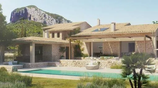 Lujosa villa de nueva construcción en Alaró - relax en un ambiente idílico