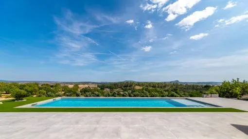 Finca de nueva construcción en el centro de la isla con fantásticas vistas