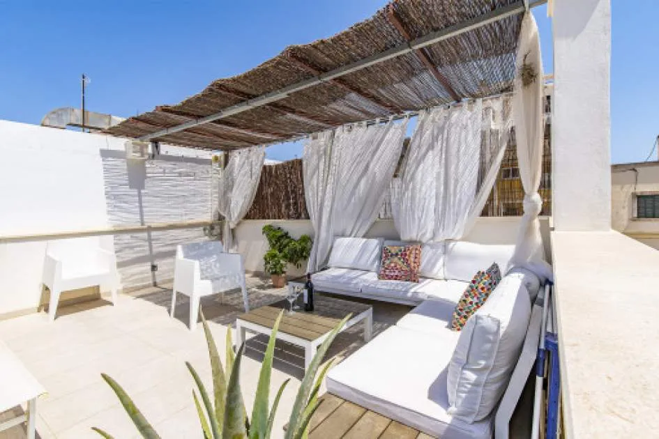 Encantadora casa de pescadores reformada con preciosas terrazas en Palma