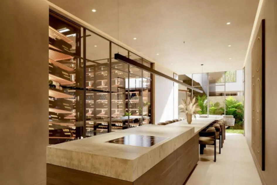 Apartamento dúplex estilo chalet con jardín, piscina privada y terraza en Jonquet