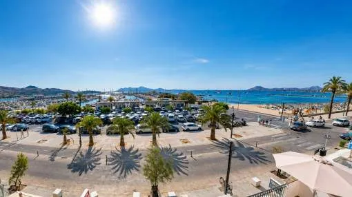 Apartamento con vistas al puerto en Port de Pollença