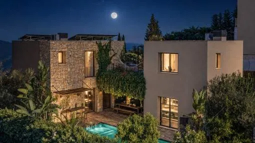 Exclusiva casa de autor con vistas al mar en Gènova – Ecológica, moderna y llena de carácter