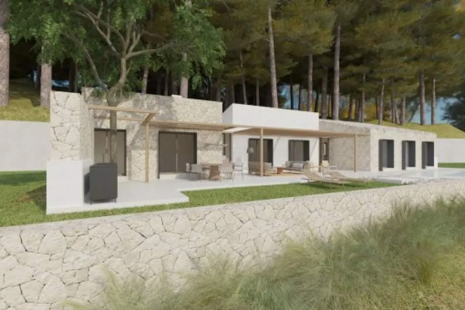 Newly constructed finca with a pool in the heart of the island in Sineu